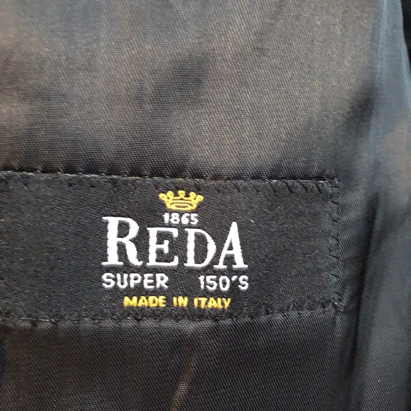 VALENTINO BLAZER SPORT COAT JACKET 42R Black PIN Micro-striped MADE IN ITALY - Picture 4 of 5